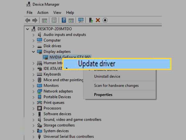update driver