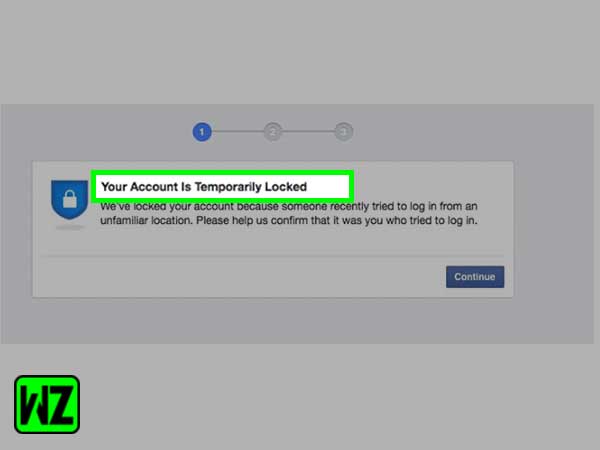  Temporary Locked Facebook Account