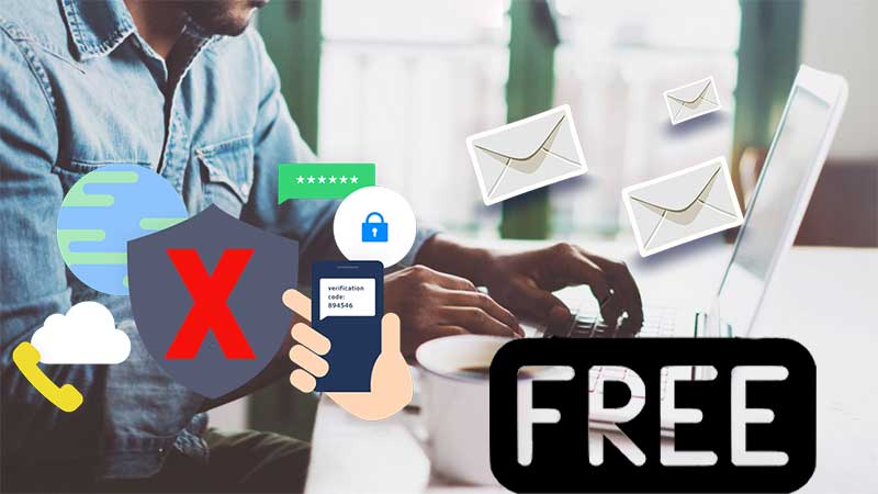 Free email without phone number veri