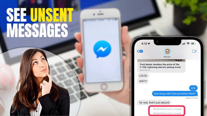 Unsent Messages on Messenger