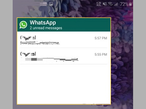 Press and long-hold ‘WhatsApp chat widget’ to bring and add it to any empty space on the home screen.