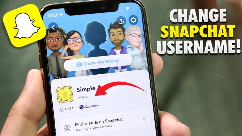 Change Your Snapchat Username
